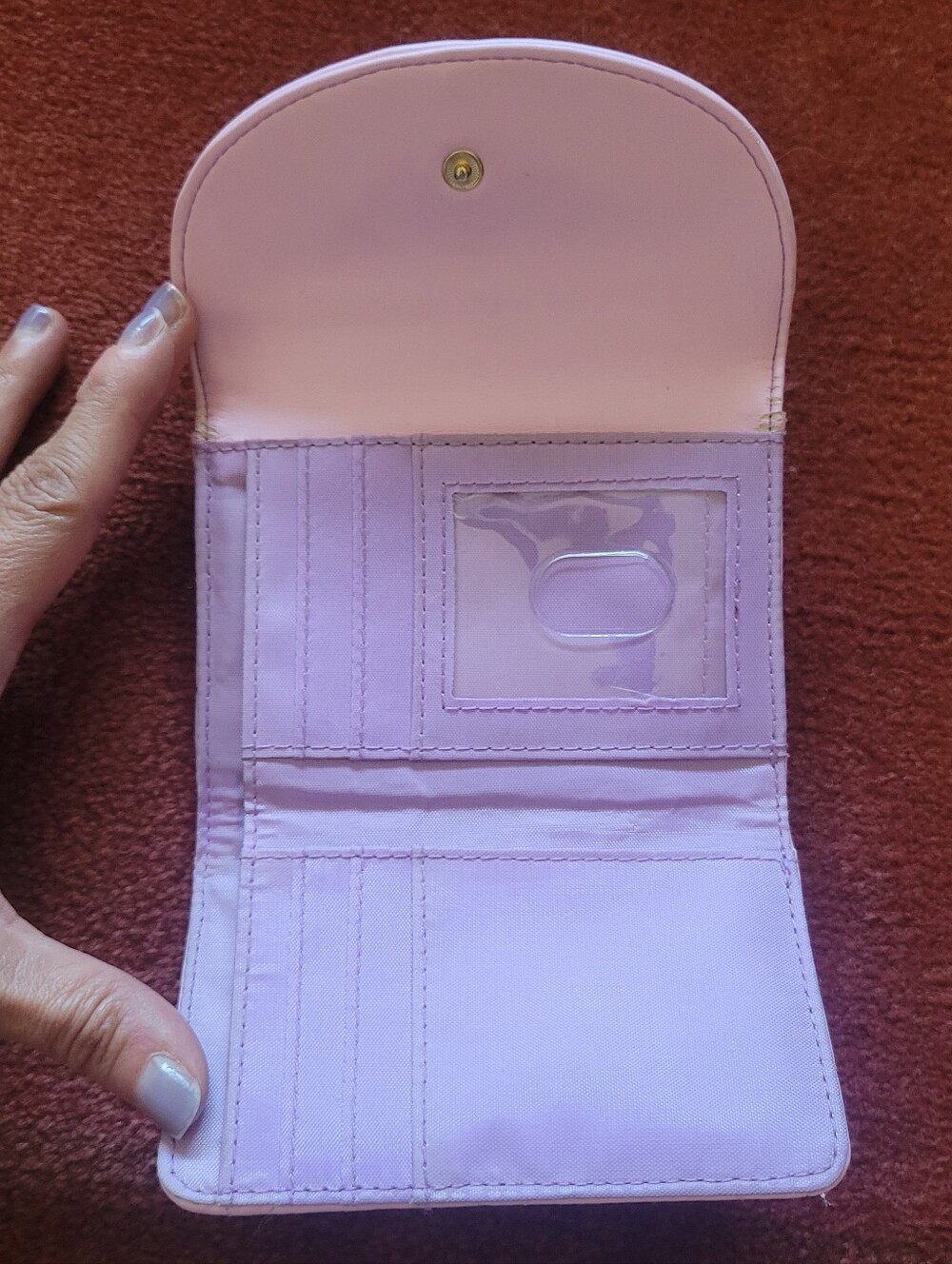 Quilted Kirby Tri Fold Wallet - Picture 3 of 4